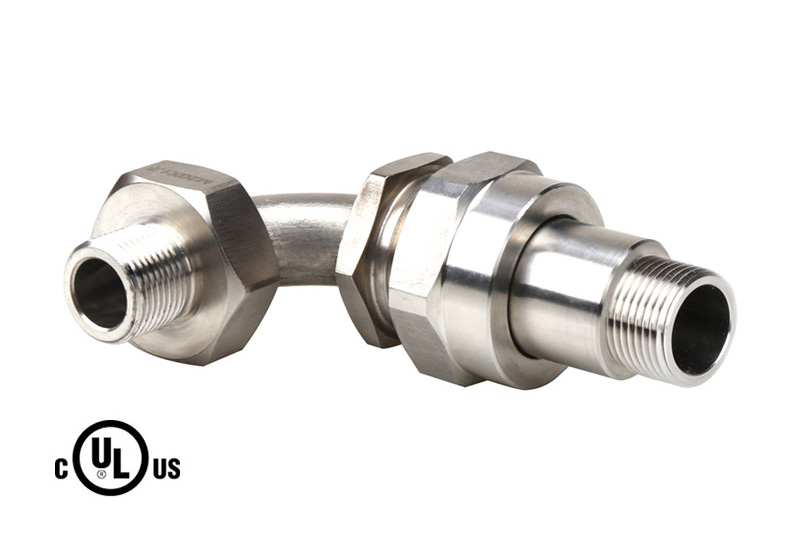 防爆軟管轉(zhuǎn)接頭 防爆軟管轉(zhuǎn)接頭